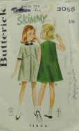 Butterick 3055 Girls Skimmy Dress