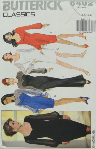 Butterick Classics 6402 Misses Dress