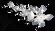 French Flower - Floral Spray Bridal Trim 006