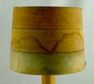Millinery - Wooden Hat Block, 3 Piece Crown Block 018