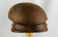 Millinery - Wooden Hat Block, 5 Part Puzzle Block 030