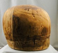 Millinery - Wooden Hat Block, Veiling Balsa Block 064