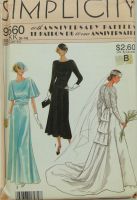 Simplicity 60th Anniversary Pattern 9560 Misses Dress Brides and Bridesmaids