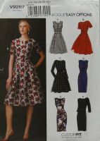 Vogue V9267 Easy Options Misses Dresses