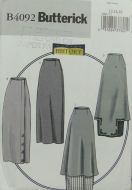 Butterick B4092 Making History Misses 1914 Basque Skirt