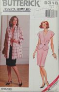 Butterick 5318 Jessica Howard Misses Petite Jacket, Top and Skirt