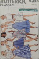 Butterick Classics 6345 Very Easy Misses Petite Skirt