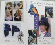 Bustle Era Hat Pattern C. 1870-80's