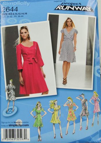 Simplicity Project Runway 2644 Misses Dress