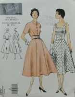 Vogue  V2267 "Vintage Model" Original 1954 Design Misses Dress